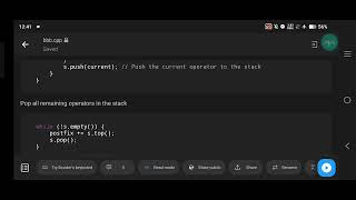 Infix to Postfix Conversion in C  StepbyStep Guide with Code [upl. by Giffie]