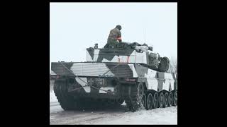 Advanced Finnish and Swedish Army Tanks Cross Snow Into Norway [upl. by Aidas635]