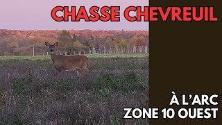 Chasse au chevreuil à larc  Zone 10 ouest [upl. by Marcella312]