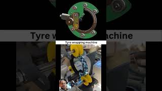 Tyre Wrapping Machine✨✅packaging machinery caddesign solidworks 3ddesign packingmachine [upl. by Eannaj]