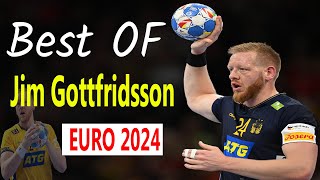 Best of Jim Gottfridsson Handball Euro 2024 [upl. by Einatsed845]