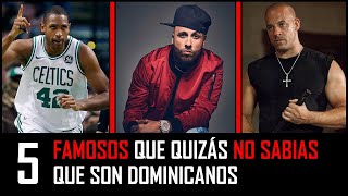 Famosos que quizás no sabias que son Dominicanos [upl. by Shipp]