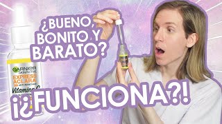 SERUM de VITAMINA C de GARNIER  ¿Sirve  Reseña y experiencia  Simon Scarano Dermatologo [upl. by Eeuqram955]