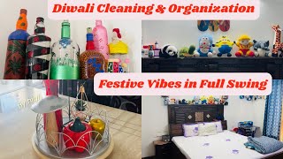 घर की हर पुरानी चीज़ को नया बना दिया  Diwali Decor amp Makeover  Diwali Homemaking Vlog [upl. by Auhsohey27]