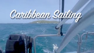 Caribbean Sailing First Video in a Hunter 235 [upl. by Ridley]