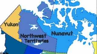 The Provinces and Territories of Canada [upl. by Ahsap]