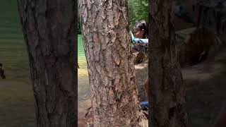 Rope Swinging At Lake Blue Ridge [upl. by Annayrb]