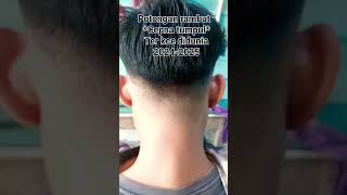 gaya rambut potongan CEPNA TUMPUL TERBARU TAHUN 2024 music love edm barbershop hairstyle [upl. by Ecirtnahs]