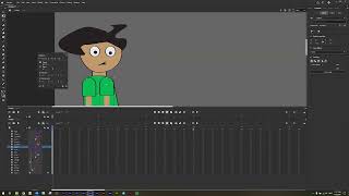 Adobe Animate  Character Rigging and Animation Walk Cycle [upl. by Fernand748]