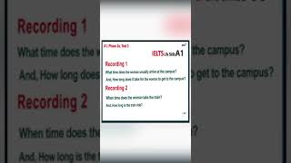 IELTS Life Skills A1 Listening practice Test [upl. by Hak633]