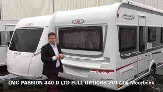 Review nieuw LMC Passion 440 D 2017 Full options te koop Meerbeek Caravans amp Campers [upl. by Anaujd139]