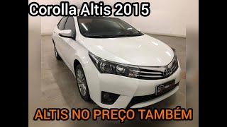 Toyota Corolla 2015 Altis problemas e pontos positivos [upl. by Erastatus]