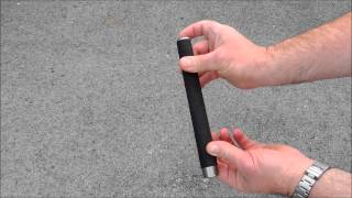 How to operate a friction lock baton [upl. by Alihet491]