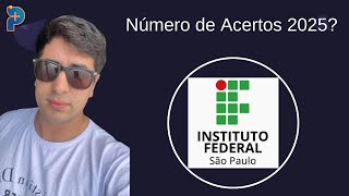 Acertar quantas no IFSP 2025 p PASSAR Vem descobrir [upl. by Ellard]