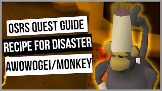 OSRS Free King Awowogei Recipe for Disaster RFD Quest Guide  Ironman Friendly  Old School RS [upl. by Owain]