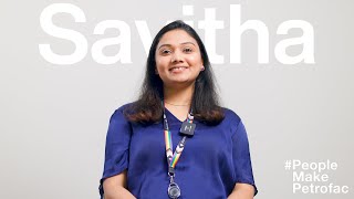 PeopleMakePetrofac  Savitha Senior Technical Safety Engineer [upl. by Ramona]