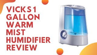 Vicks 1 Gallon Warm Mist Humidifier Review Pros amp Cons Explained [upl. by Hsirahc515]