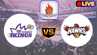 🔴LIVE  Illawarra Hawks Vs Sydney Kings  National Basketball League NBL 2024 [upl. by Sirak]