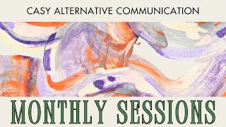 Alternative Communication Monthly Sessions with Anna Pietraszczyk MA 91224 [upl. by Vookles]