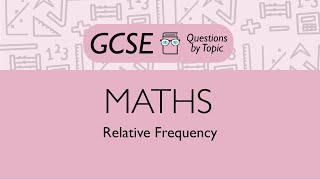 Relative Frequency Foundation  Q1  Maths GCSE  PMT Education [upl. by Elahcar714]