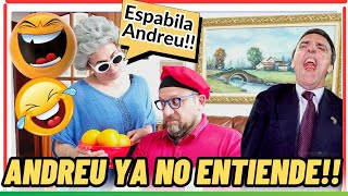 ANDREU LAS NARANJAS Y LAS INDIRRECTAS DE MONSERRAT 🤣🤣🤣 [upl. by Dona33]