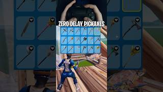 The Best Pickaxes For ZERO Input Delay in Fortnite ✅ [upl. by Lednem39]