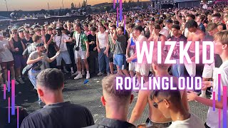 Wizkids Electrifying Performance at Rollingloud Germany  Unforgettable Live Show [upl. by Ayk]