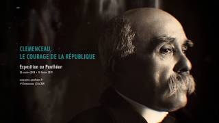 Bandeannonce  exposition « Clemenceau le courage de la République » au Panthéon [upl. by Seditsira409]