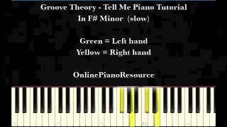 90s RampB Piano Tutorial [upl. by Adda598]