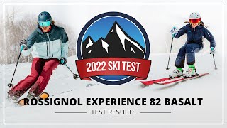 2022 Rossignol Experience 82 Basalt  SkiEssentialscom Ski Test [upl. by Christan]