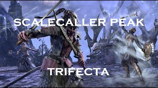 The Elder Scrolls Online Scalecaller Peak  TRIFECTA  Mountain God [upl. by Crandell]