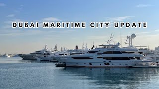 Dubai Maritime City Update December 2023 [upl. by Bobbye616]