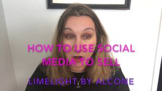 How to best use Social Media  Selling Limelight by Alcone [upl. by Hteboj]