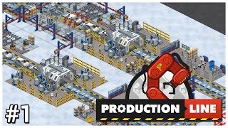 Production Line  1  The Basics  Lets Play  Gameplay  Construction [upl. by Diraf624]