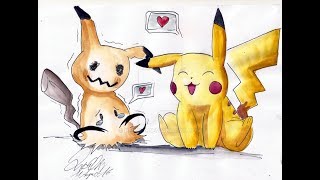 Mimikyu And Pikachu Tribute  Mimikyus Song [upl. by Ggerc]