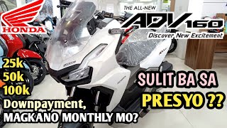 SULIT BA SA PRESYO  Honda ADV160 ABS  Quick Review  Price update  crisridemotovlog [upl. by Dnalrah]