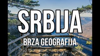 SRBIJA  Brza Geografija  SVE O SRBIJI [upl. by Aissac]