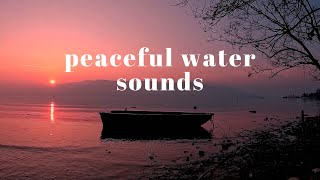 Water Lapping Against Boat • Water Sounds for Sleeping 3 Hours [upl. by Gelya]