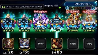 FFBE  FFXVI Vision World  Rank 1 with FFXVI Units amp support [upl. by Laeahcim]