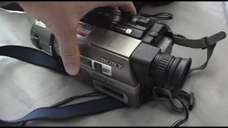 Sony Handycam CCDTRV43 Hi8 Camcorder overviewtest [upl. by Ailati]