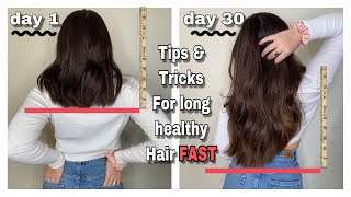 How To Grow Your Hair Long FAST 3 Inches In a Month Best Tips For Growth [upl. by Imena637]