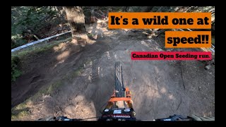 MY 2024 CANADIAN OPEN DH SEEDING RUN [upl. by Essie179]