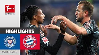 The Next Bayern Gala  Holstein Kiel  FC Bayern München 16  Highlights  Matchday 3 – Bundesliga [upl. by Idalina]