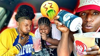 DUMPING A WHOLE BOTTLE OF SALT🧂 IN MY ANGRY DAUGHTER AND BOYFRIEND DRINK 😱 HILARIOUS [upl. by Sashenka]