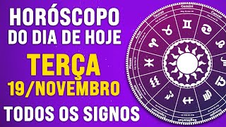 HORÓSCOPO DO DIA TERÇA 19112024  PREVISÃO PARA TODOS OS SIGNOS  COM SOFIA NAVARRO [upl. by Ebert]