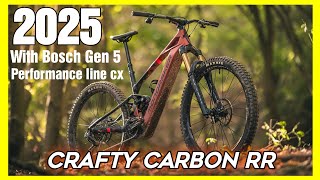 Mondraker Crafty Carbon 2025  Electric mountain bike with New motor and new formula [upl. by Morna753]