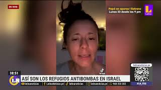 Así son los refugios antibombas en Israel [upl. by Ysabel]