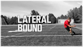 Lateral Bounds ‘Lateral Jumps’  Lateral Power amp Agility Training [upl. by Askwith812]