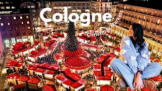 COLOGNE CHRISTMAS MARKET » Day Trip Unexpected Detour  Germany [upl. by Shivers122]