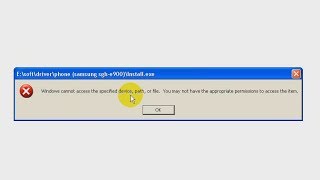 How to fix quotWindows cannot access the specified devicequot [upl. by Ahsimit]